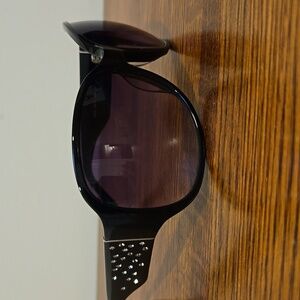 KATE SPADE "Tate"  Black/Purple Sunglasses